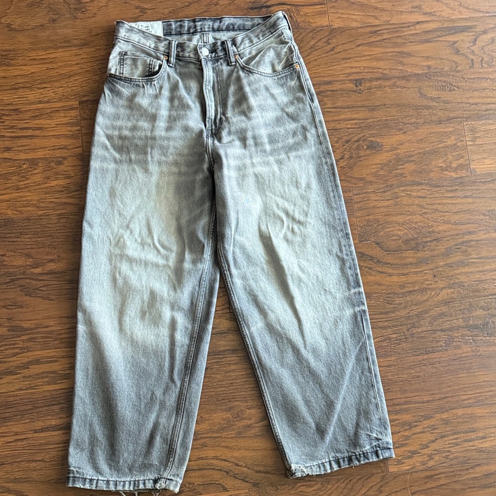 H&M Men's Relaxed Fit Gray Jeans
